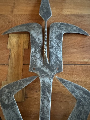 Mongo Konda Kongo Statusmesser Schmuckmesser Manille Primitivgeld Afrika Sengele - Bild 14 von 24