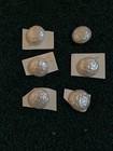 6 Vtg. Iridescent White Pearl Buttons Sewing/Repurpose Jewelry-Antique & Rare — photo 3