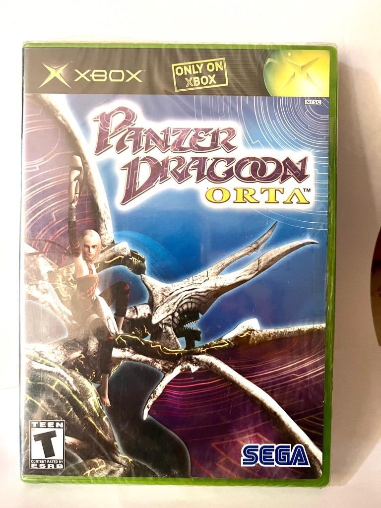 RARE NTSC FACTORY SEALED XBOX GAME PANZER DRAGON ORTA SEGA