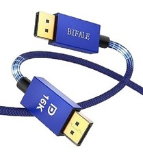 BIFALE VESA Certified 6.6FT DisplayPort Cable 2.1, 16K DisplayPort Cable 2.0 ...