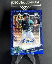 2023 Donruss Optic Harry Ford Blue MOJO Rated Prospect 03/20 Seattle