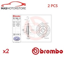 BREMSSCHEIBEN SATZ PAAR VORNE BREMBO 0978061X 2PCS P FÜR MAZDA 2,121 III