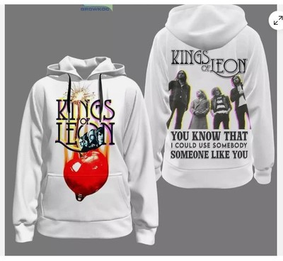 King Of Leon You Know That I Could Use Somebody Hoodie 3d - all printed