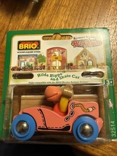 BRIO WOODEN RAILWAY RICHARD SCARRY  S BUSYTOWN HILDA HIPPO  S SKATE CAR ONLY 32514