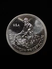 1987 Pristine 1 oz Silver Round - Engelhard Prospector (Eagle Reverse)