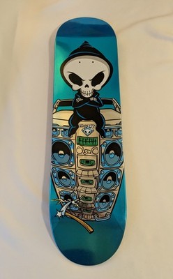 Blind Micky Papa Blue Foil Reaper Ghetto Blaster Boom box