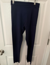 OFFLINE by Aerie High Rise Ankle Leggings Navy Solid Pockets Yoga M