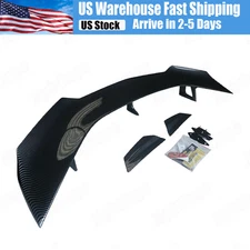 Rear Trunk Spoiler Wing Carbon Fiber Fit For Chevy Camaro 2016-22 ZL1 1LE Style