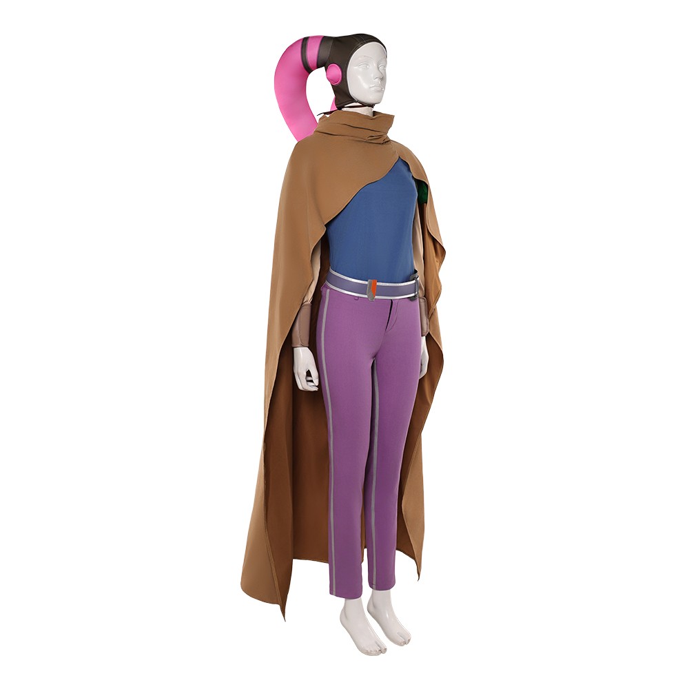 Devon Izara Maul:Shadow Lord Cosplay Brown Costume Cloak Hat