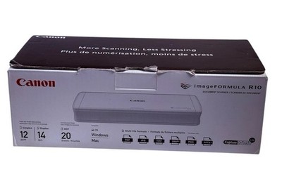 Canon Image Formula R10 Portable Duplex Doc Scanner Open Box USB