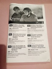 Microsuction DeVilbiss VacuA7310 Compact Portable Suction Machine - Tested + PSU