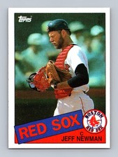 Jeff Newman Boston Red Sox #376 1985 Topps Baseball