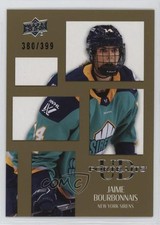 2024-25 Upper Deck PWHL UD Portraits Gold 380/399 Jaime Bourbonnais #UDP-13 0h6u