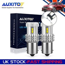 2X 1156 P21W BA15S 382 LED Reverse Light Sidelight Bulbs CANBUS Error Free White