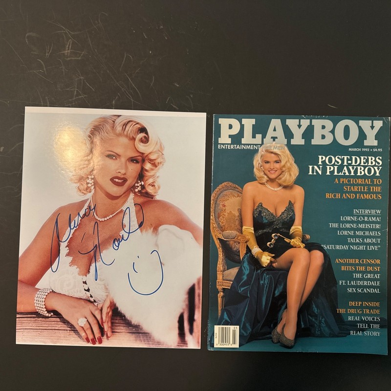 Anna Nicole Smith Playboy March 1992