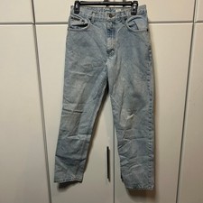 Vintage Calvin Klein Easy Fit Jeans 29x30 Light Wash Denim Made in USA High Rise