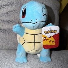 Collectible Pokemon “Squirtle” Stuffed Plush Animal, 8 1/2” High, New With Tags!