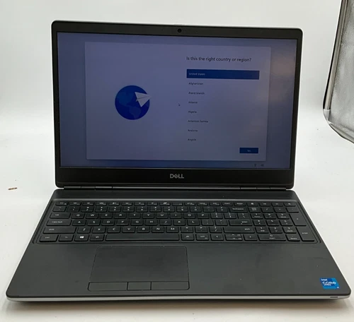 DELL Precision 7560 i7-11850H 2.5g 64GB 1TB T1200  15.6" Win11 LAPTOP  GLGQ2J3