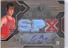 2007 SPx Aaron Gray Patch Auto /825