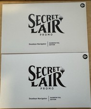 2x MTG Magic The Gathering Secret Lair Deadeye Navigator Foil Promo - Sealed