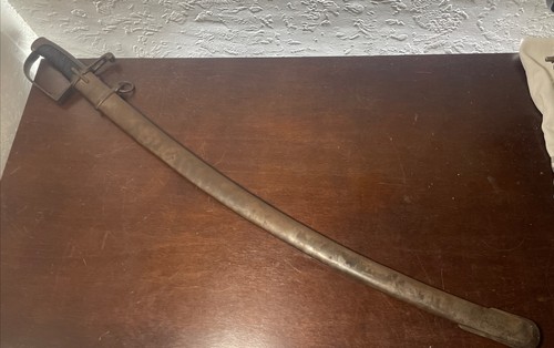 Italian M1833 Saber Antique Italian Saber Sword w/ Scabbard Original