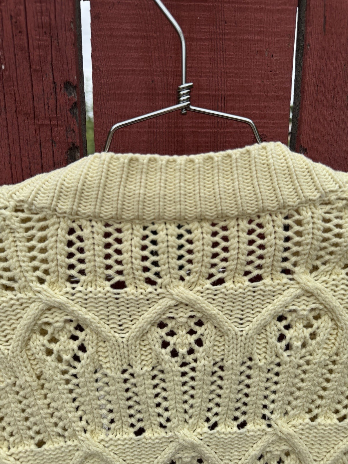 Grace Elements Yellow Cardigan Sweater Chunky Kni… - image 10