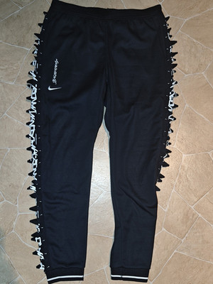 Nike x ACRONYM Knit Pants Herren Trainingshose Logo Schwarz/Weiß Größe M