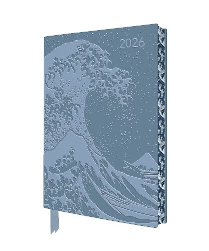 Katsushika Hokusai The Great Wave 2026 Artisan Art Vegan DIARY / JOURNAL - Image 2