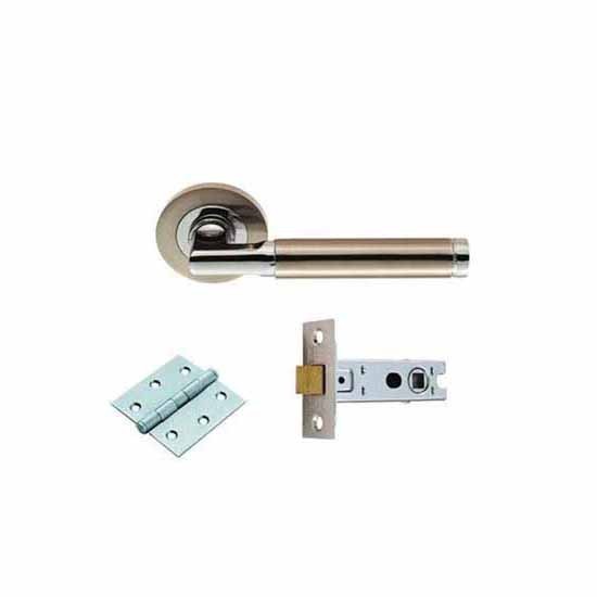 Carlisle GK006SNCP/INTB Belas Latch Pack c/w Hinges & Latch