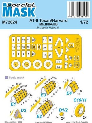 CMK 100-M72025 1/72 Special Hobby Tachikawa Ki-54 Hei / Hickory MASK