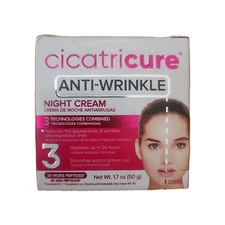 Cicatricure Advanced Anti-Aging Formula Anti-Wrinkle Night Face Cream 1.7 fl oz