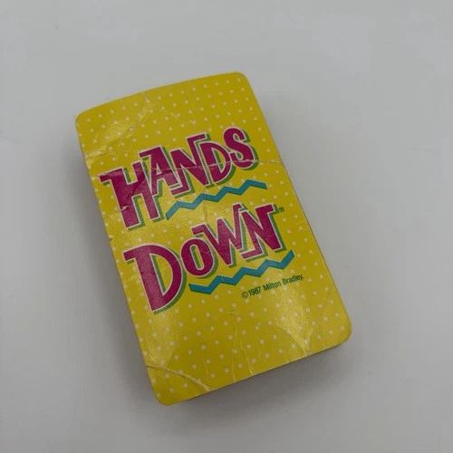 Vtg 1987 Hands Down Board Game by Ideal Toy Slam-O-Matic Replacement 40 Cards