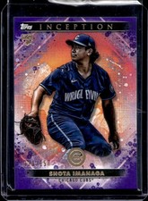 2024 Topps Inception Shota Imanaga Purple Rookie RC #/150 Cubs
