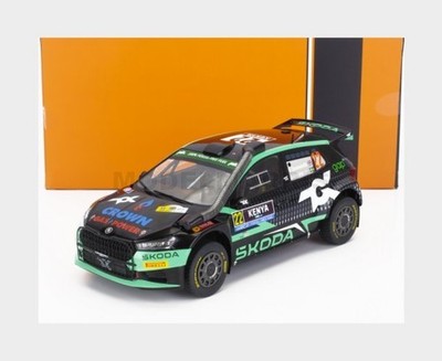 IXO-MODELS 18RMC209.22 Skoda Fabia Rally2 EVO N 22 Team TOKSPORT WRT 6th Rally S