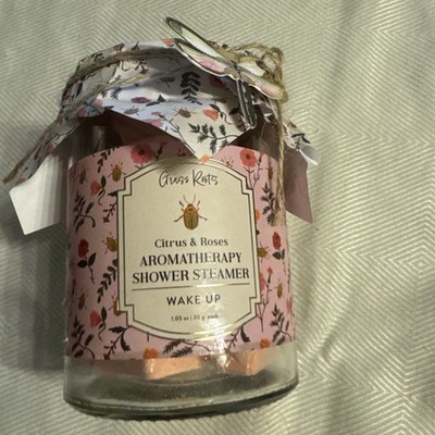 Grass Roots Set Of 10  Citrus & Roses Shower Steamers!