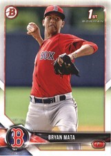 2018 Bowman Prospects #BP2 Bryan Mata - BB
