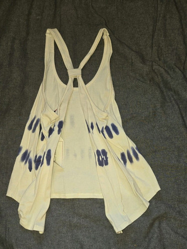 Adam Levine Tank Top Juniors Size XS Open Back Tie Dye Bohemian Summer Hippie
