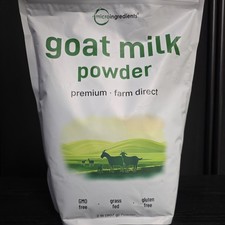 New MicroIngredients Goat Milk Powder PremiumFarm Direct 2 lb 907 g 11/2026