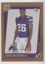 2021 Panini Donruss Rated Rookie Portrait Studio Series 42/100 Kene Nwangwu 9su