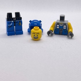 LEGO Power Miner Beard Stubble Guy Minifigure pm006 - Sets 8907, 8956 & 8709
