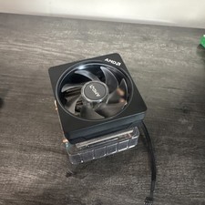 AMD CPU Fan with Heatsink 4-Pin Black Aluminum Copper Plastic