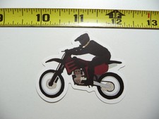 Dirt Bike Racing Small Sticker Decal Motocross Riding Motorcycle Funny