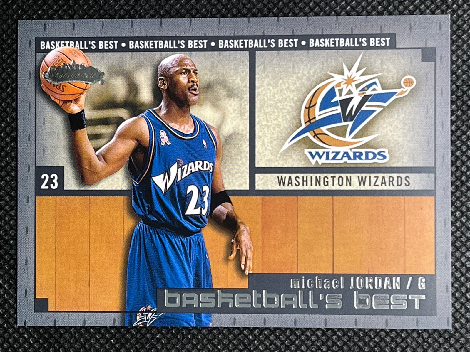 2002-03 Fleer Showcase Basketball’s Best Michael Jordan #18 Wizards