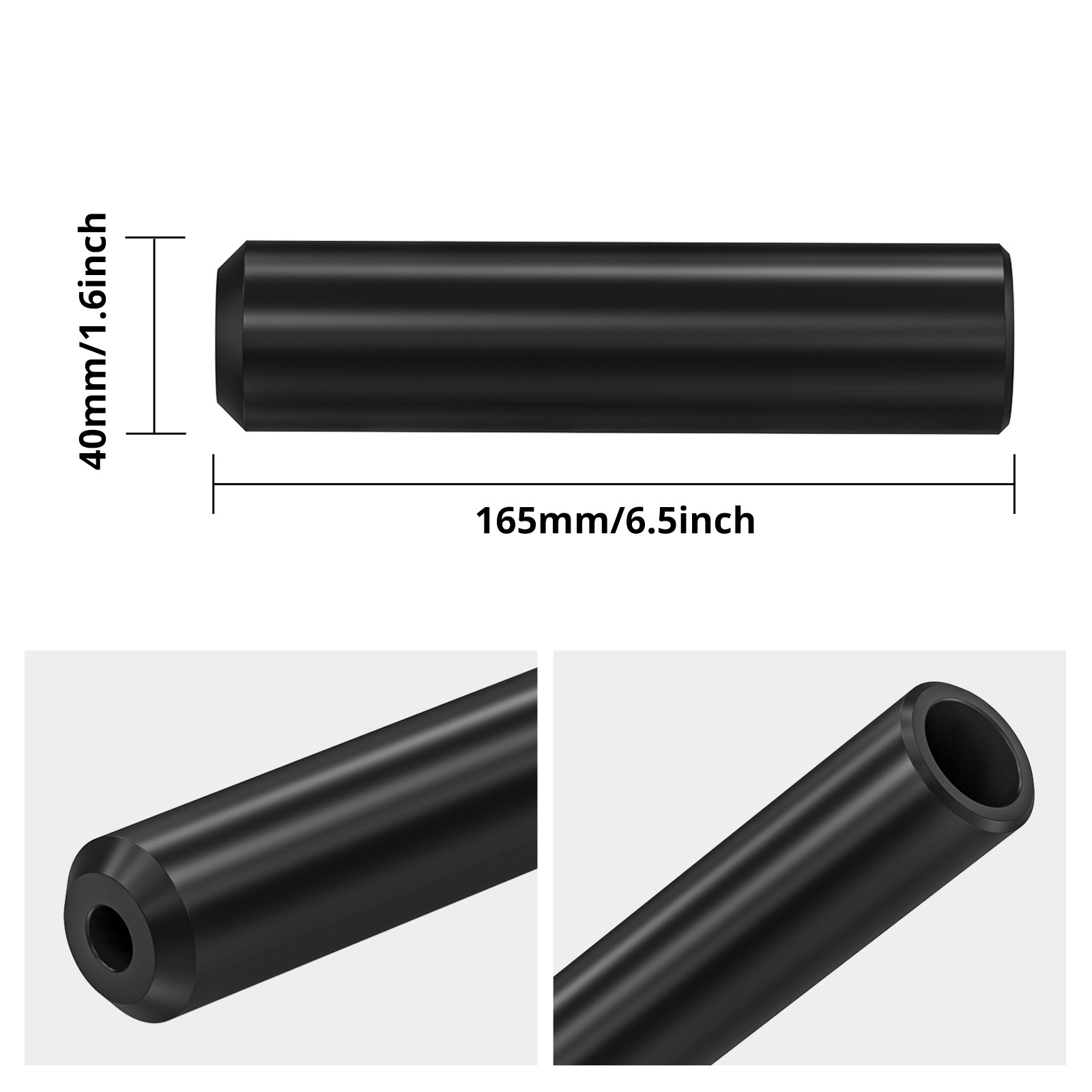 6.5" Rear Shock Mount Frame Sliders For Harley Sportster 1200 Low XL1200L 08-11