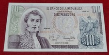 MESSICO - 10 pesos anno 1980 (FDS)