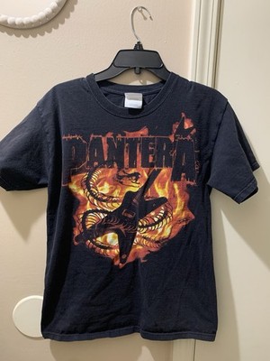 Pantera Flaming Guitar Shirt