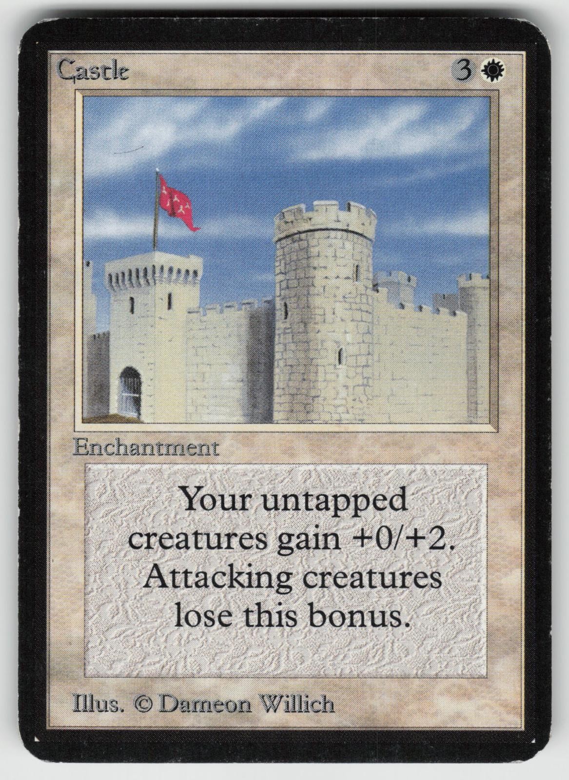 Castle Alpha Edition Uncommon MAGIC: THE GATHERING