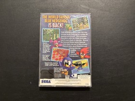 Sonic 3D Blast (Sega Saturn, 1996) CIB Complete with Reg Card Tested & Works!