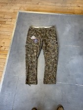 Polo Ralph Lauren Pants Mens 34x30 Military Utility Camo Cargo Patches