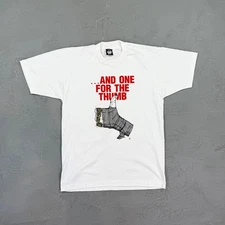 Vintage 1980s Screen Stars Best Steelers ...And One For The Thumb T-Shirt Large